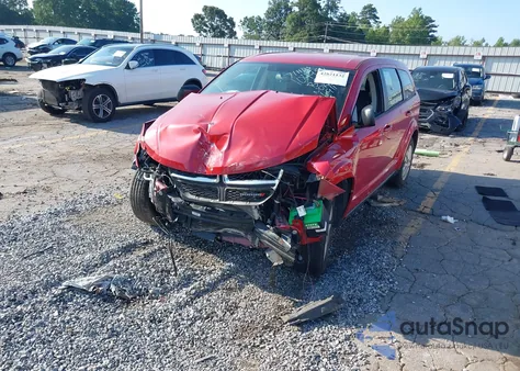 2014 Dodge Journey American Value Pkg z USA, uszkodzony, nr VIN 3C4PDCAB5ET256911